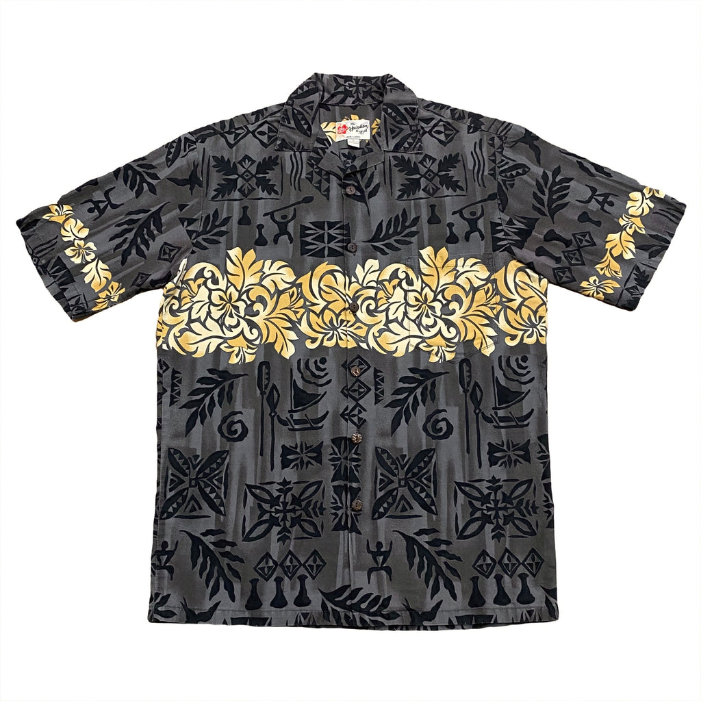 Vintage Hilo Hattie Hawaiian Shirt Men’s Medium