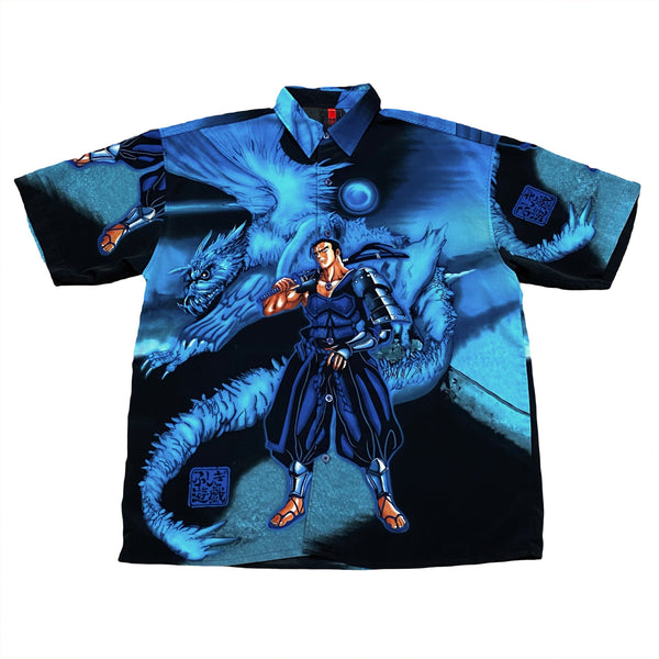 Vintage Taiga Dtek Anime Button Up Shirt XL