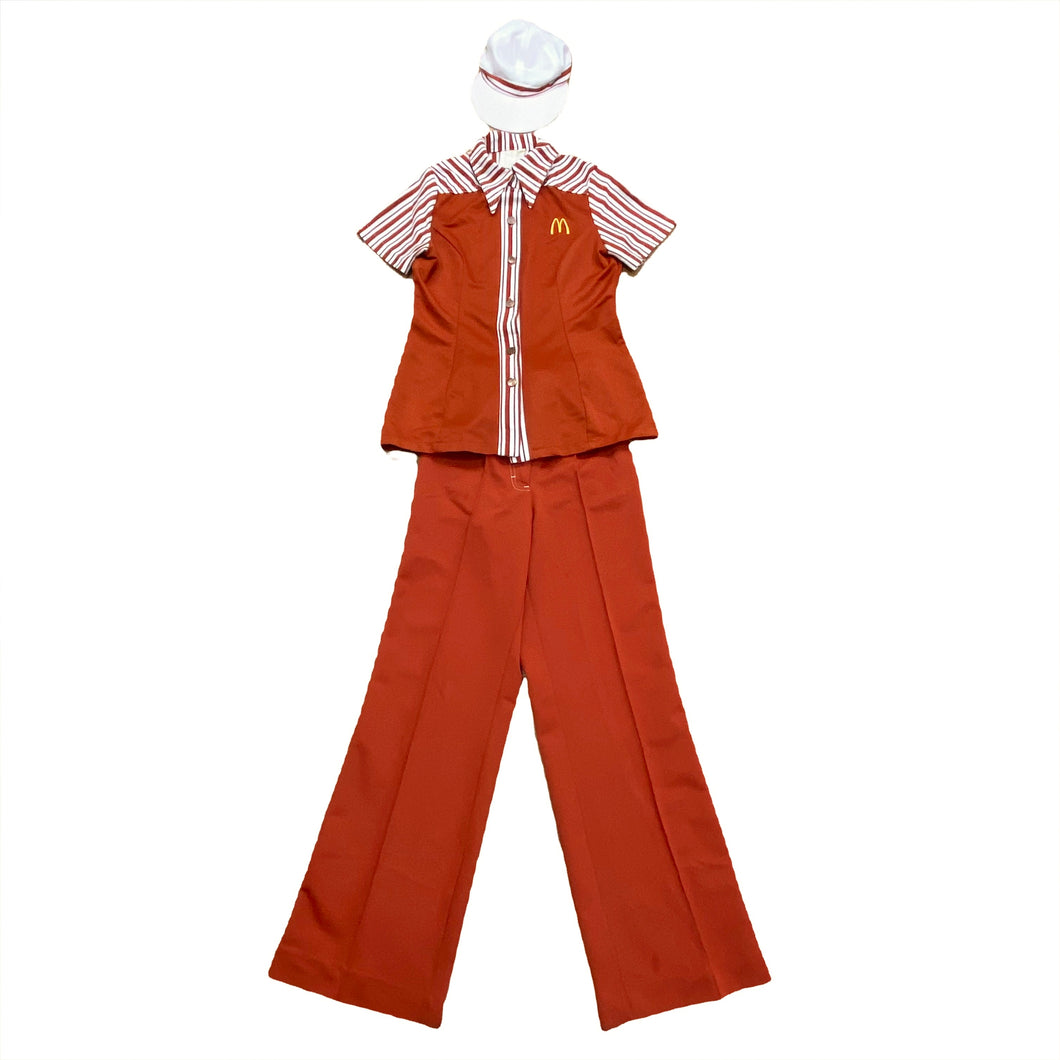 Vintage 1976 McDonald’s Canada 3-Piece Employee Uniform