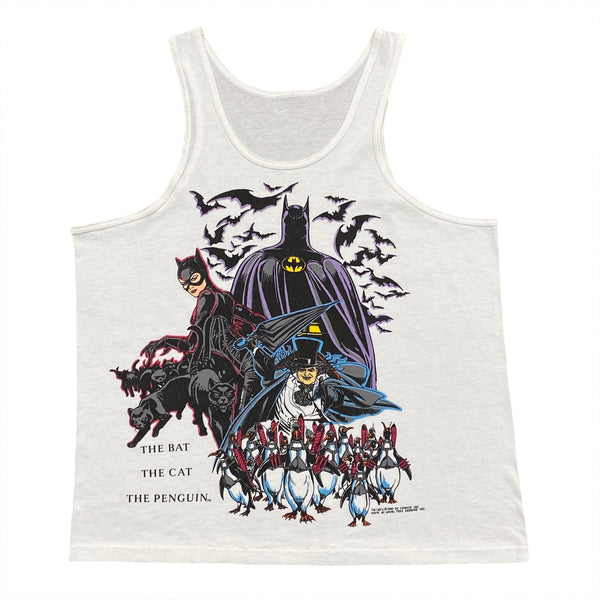 Vintage 1992 DC Comics Batman Returns Movie Tank Top Men’s Large