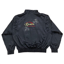 Load image into Gallery viewer, Vintage Riviera Las Vegas Hotel &amp; Casino Satin Embroidered Jacket Men’s XL
