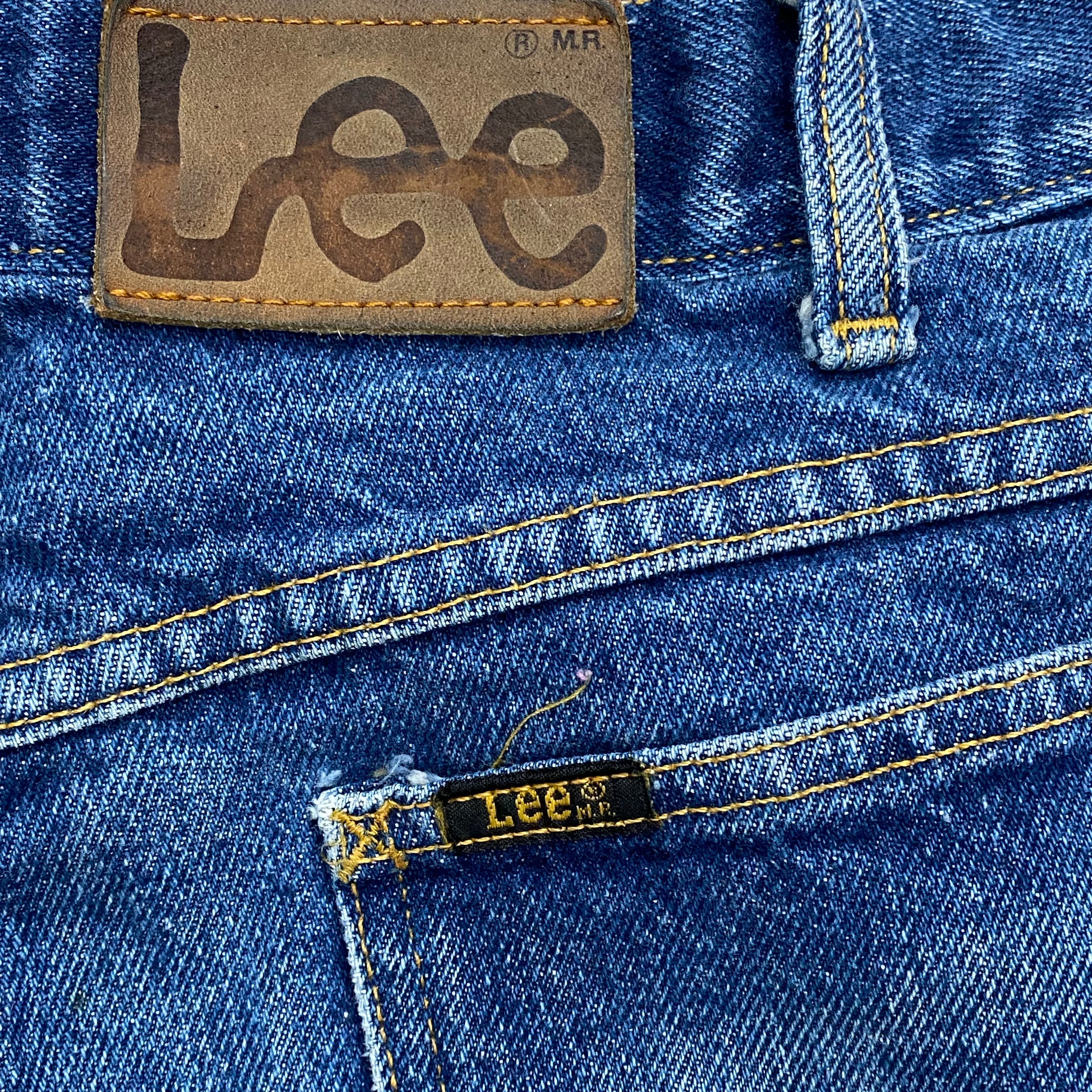 Vintage Lee Straight Leg Boot Cut Jeans 36.5 x 34