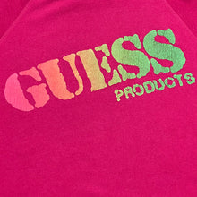 Load image into Gallery viewer, Vintage Guess Products Spell Out Puffy Print Sweatshirt Women’s Large
