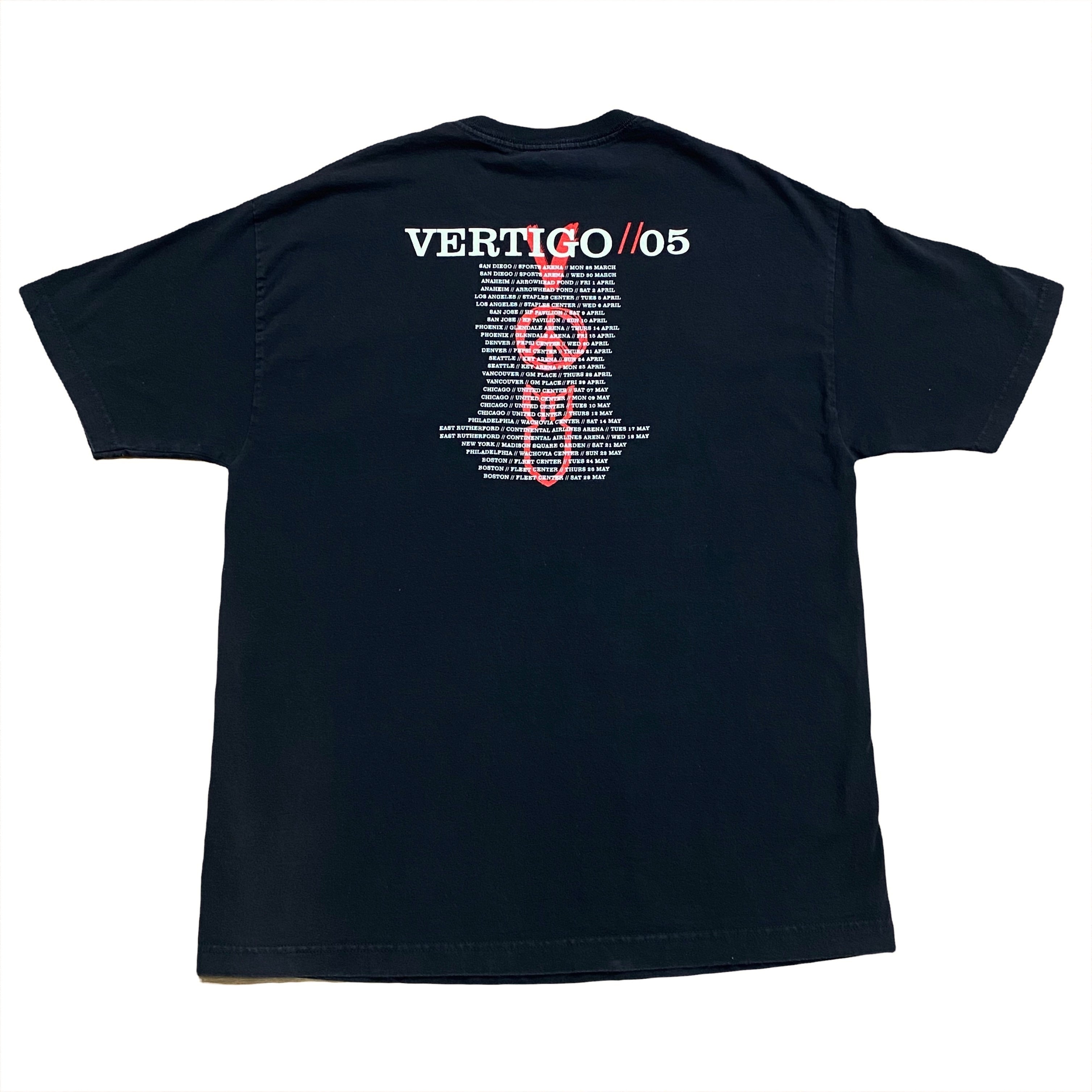 U2 Vertigo Concert 2005 Tour T-Shirt XL