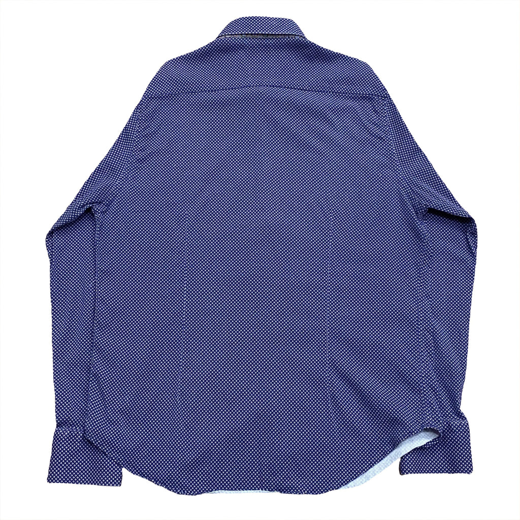Robert Graham Tailored Fit Stretch Button Up Shirt Large 16.5