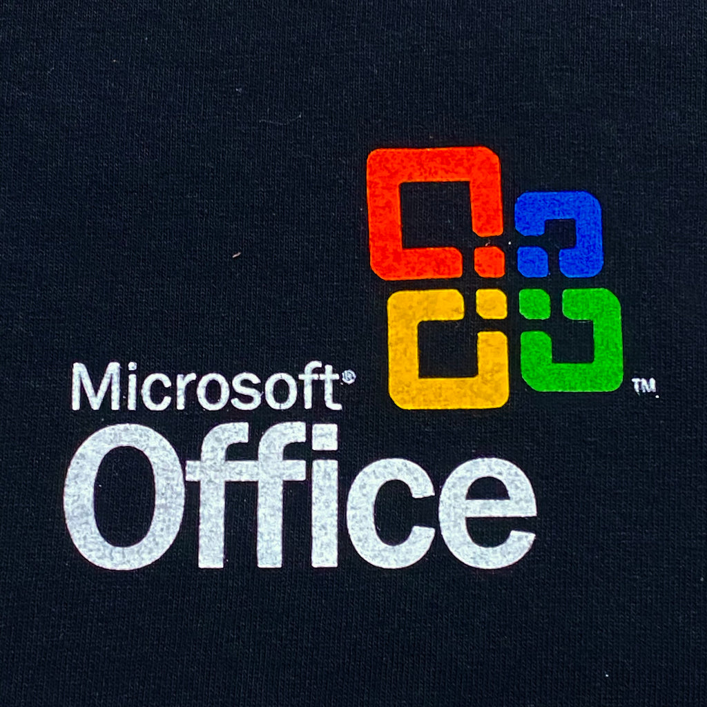 Vintage Microsoft Office Y2K T-Shirt XL