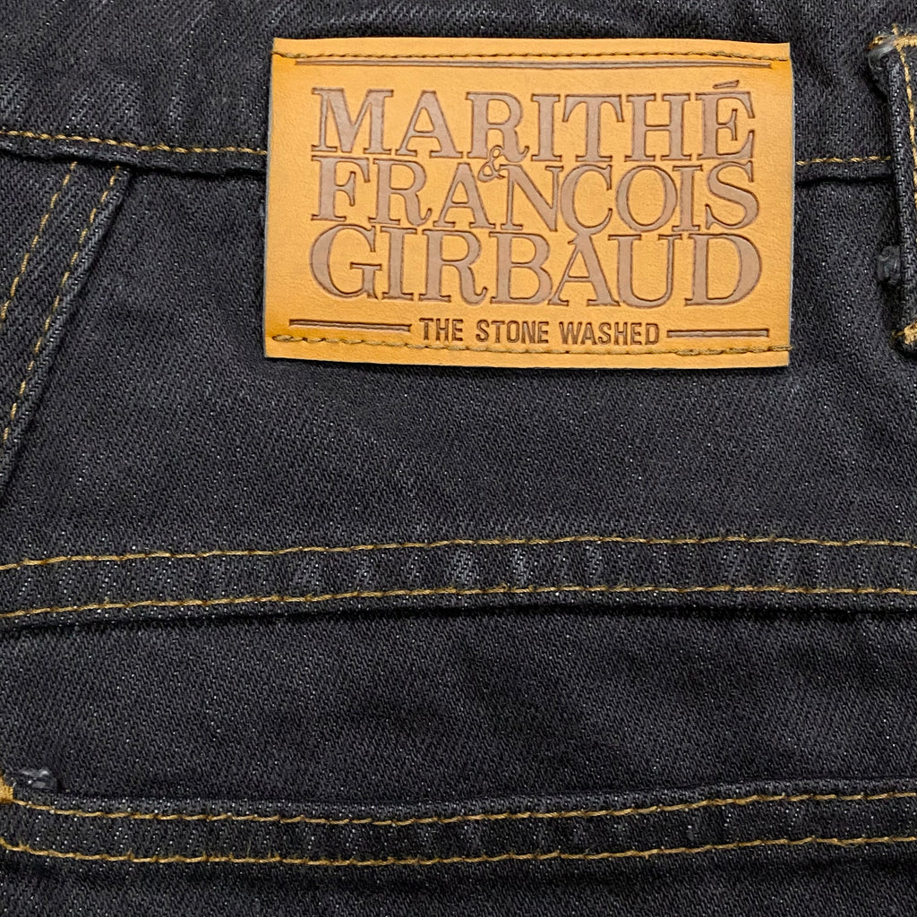 Vintage Marithe Francois Girbaud Black Stone Washed Jeans 28 x 31