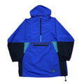 Vintage 90's LL Bean Anorak 1/2 Zip Aztec Windbreaker Jacket Youth Large