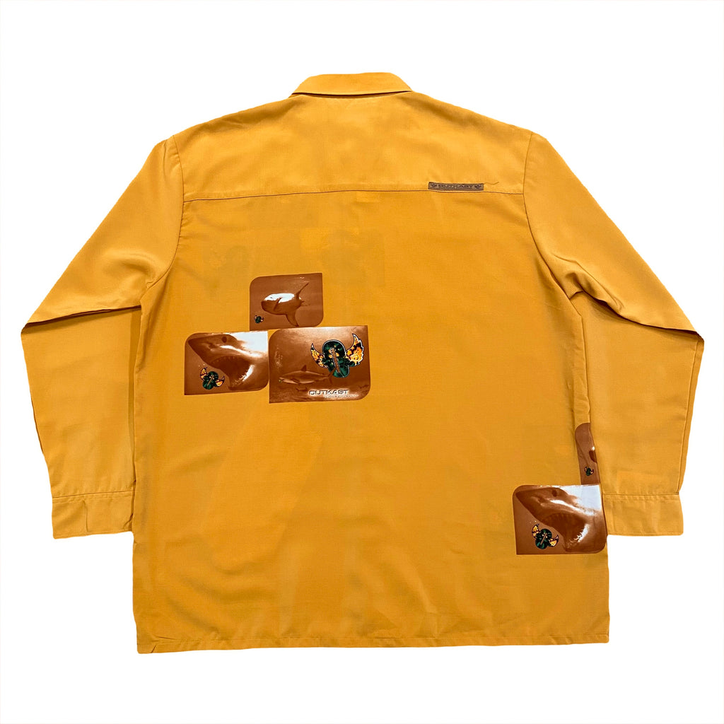 Vintage Y2K Outkast Clothing Billy Ocean Button Up Shirt Men’s 2XL
