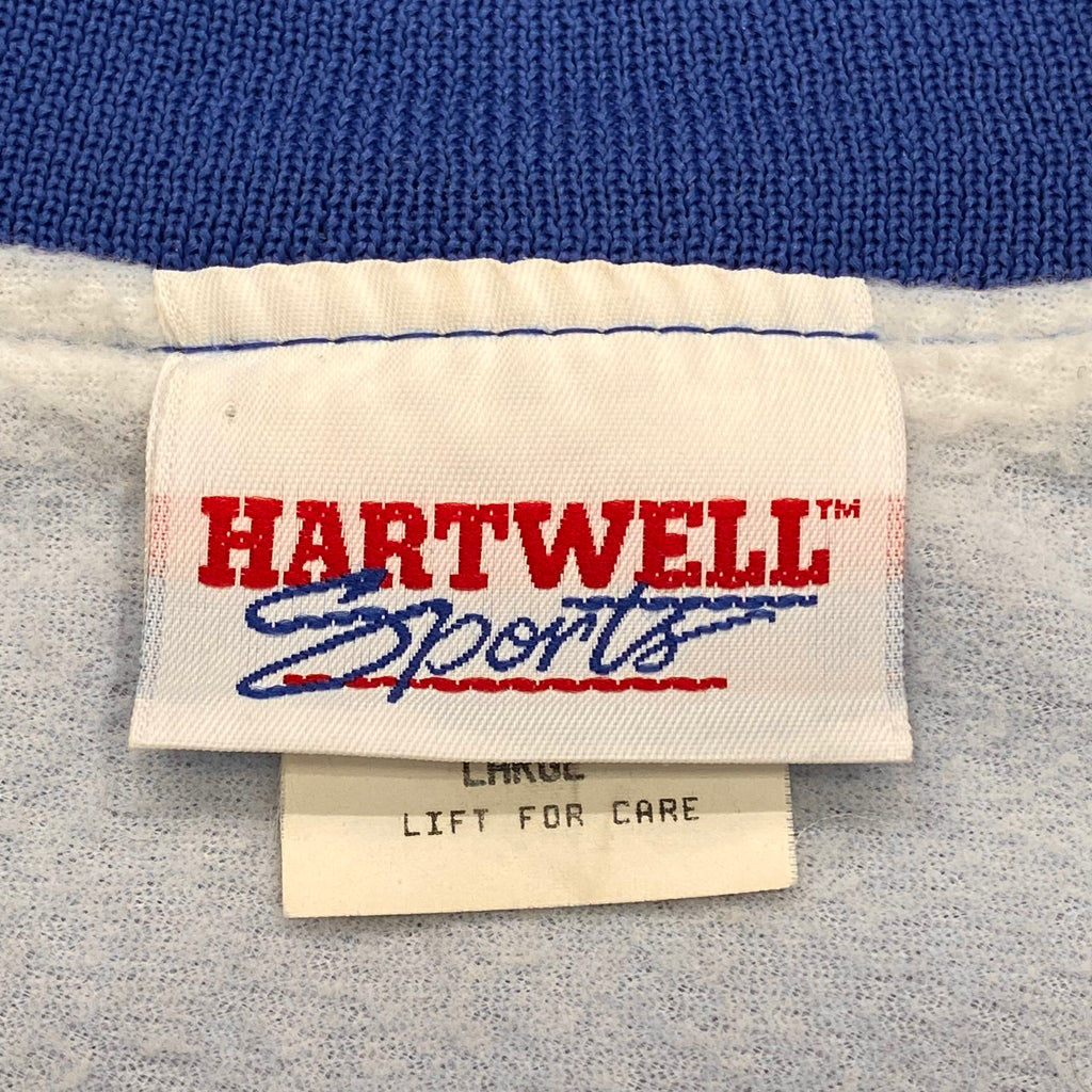 Vintage Hartwell Sports Fraternal Order Of Eagles Wayne Snap Satin Jacket Large
