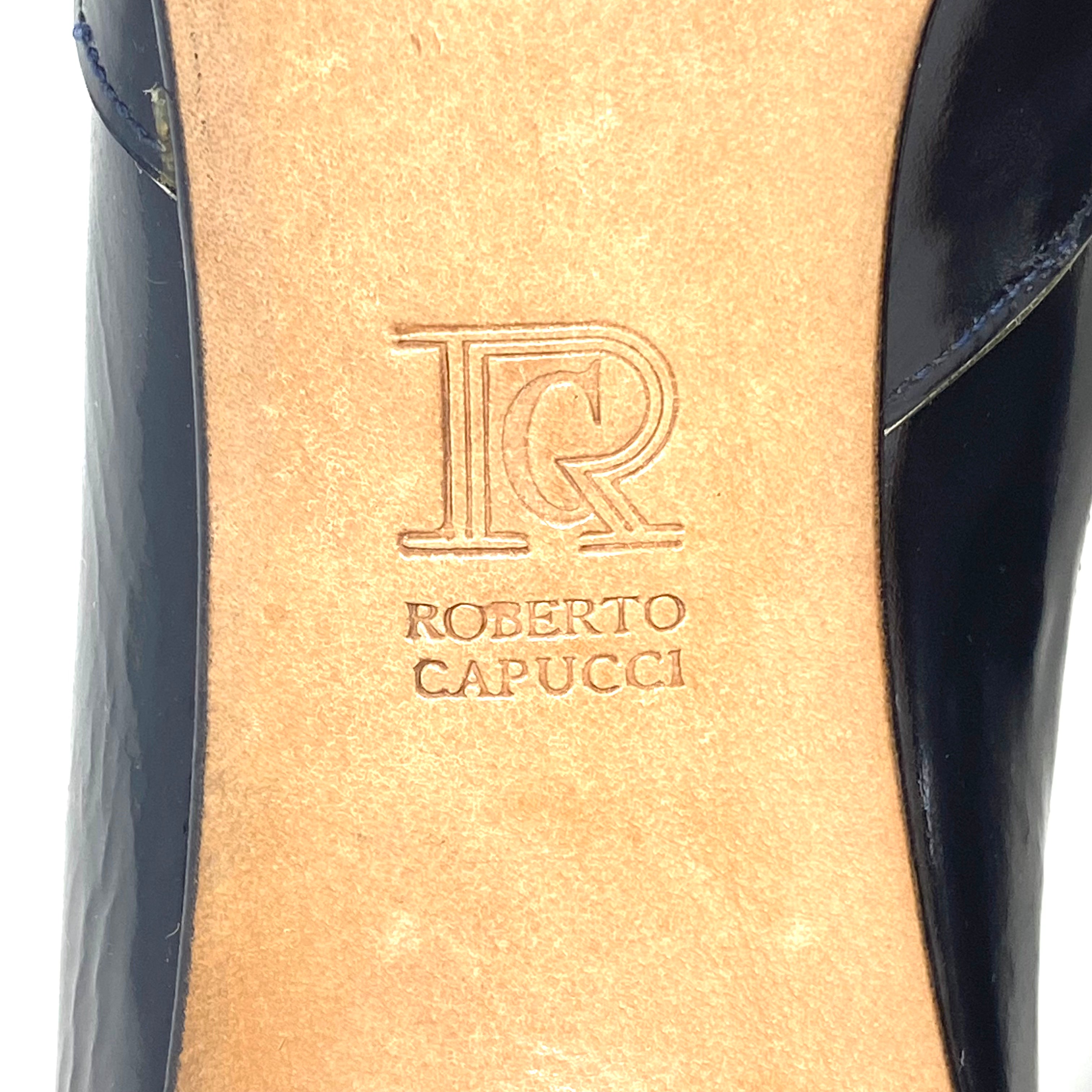 Roberto Capucci Labelle Leather High Heels Women’s 6.5 With Box
