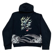 Load image into Gallery viewer, Oniarai Japanese Demon Samurai Hoodie XL
