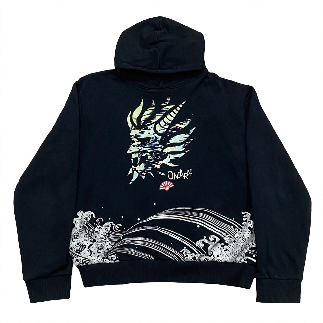 Oniarai Japanese Demon Samurai Hoodie XL