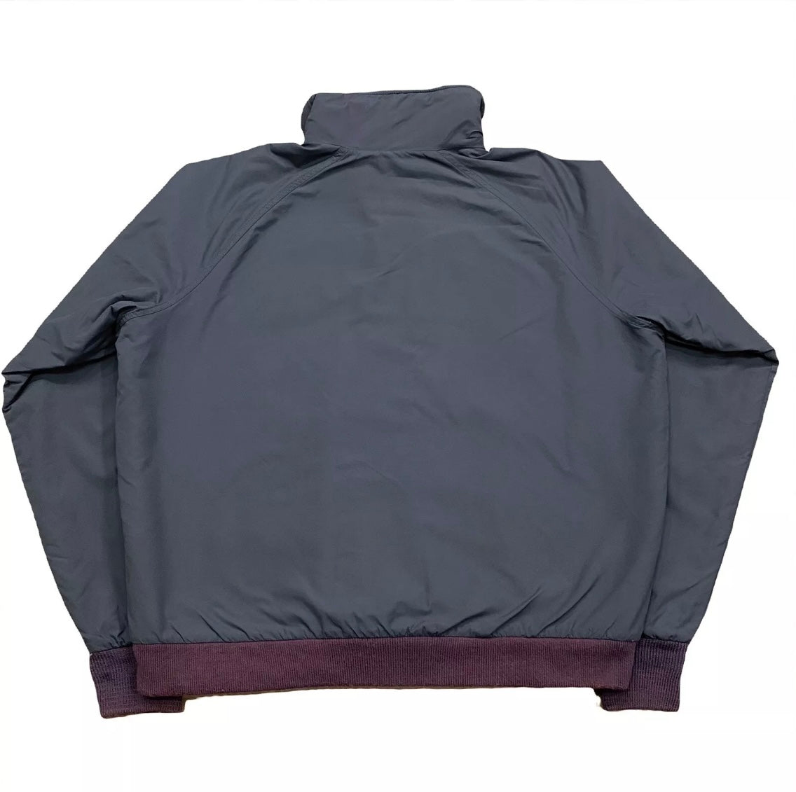 Vintage Woolrich Nylon Fleece Lined Full Zip Bomber Jacket XL