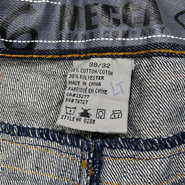 Vintage Mecca Urban Straight Medium Rise Black Jeans 38 x 32