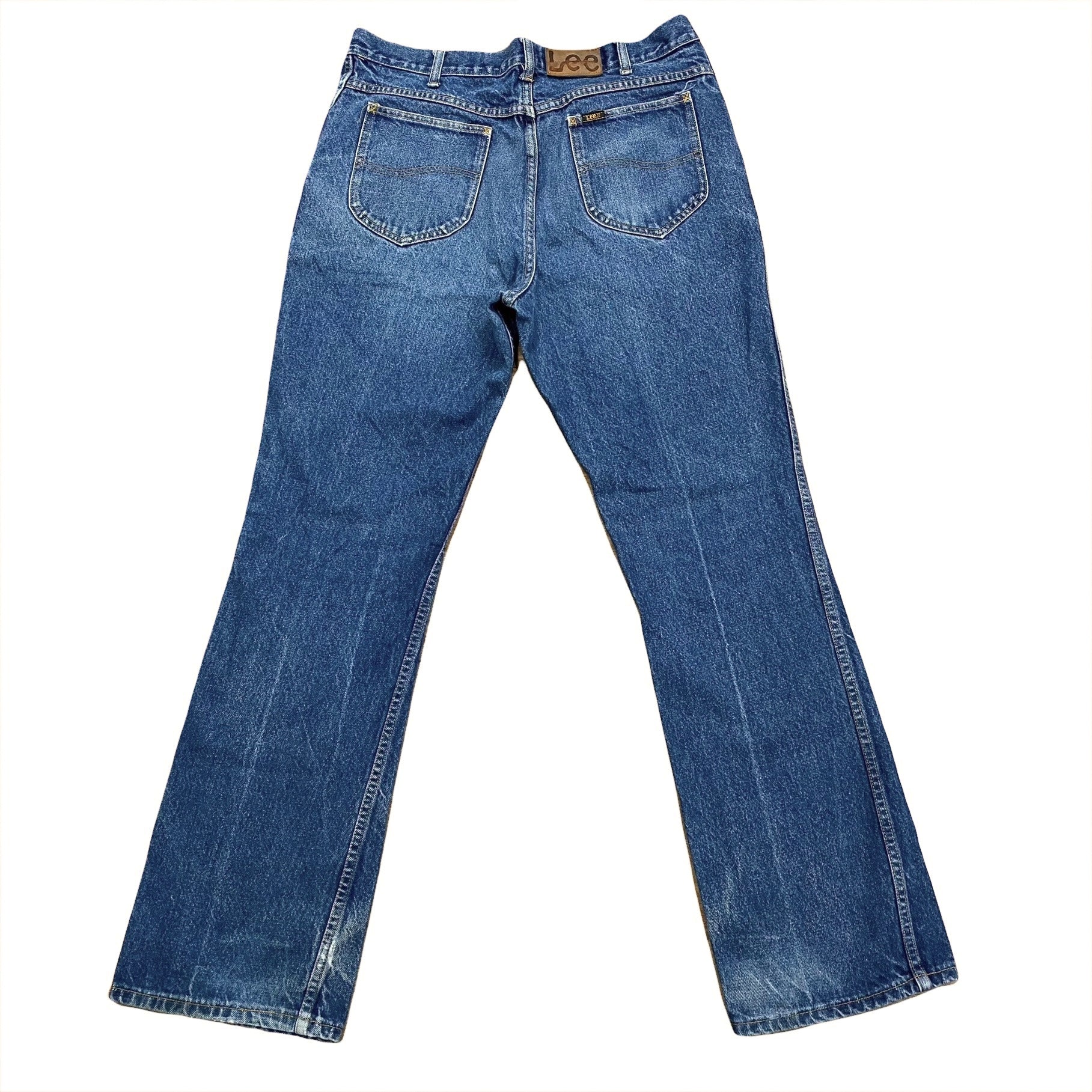 Vintage Lee Straight Leg Boot Cut Jeans 36.5 x 34