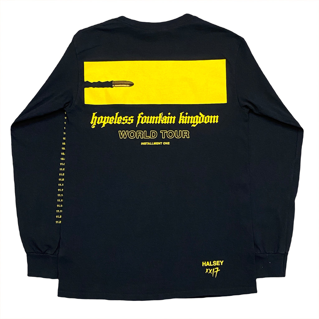Halsey 2017 Hopeless Fountain Kingdom World Tour Long Sleeve T-Shirt Small