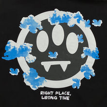 Load image into Gallery viewer, Barrow Right Place, Wrong Time Graphic Hoodie Small
