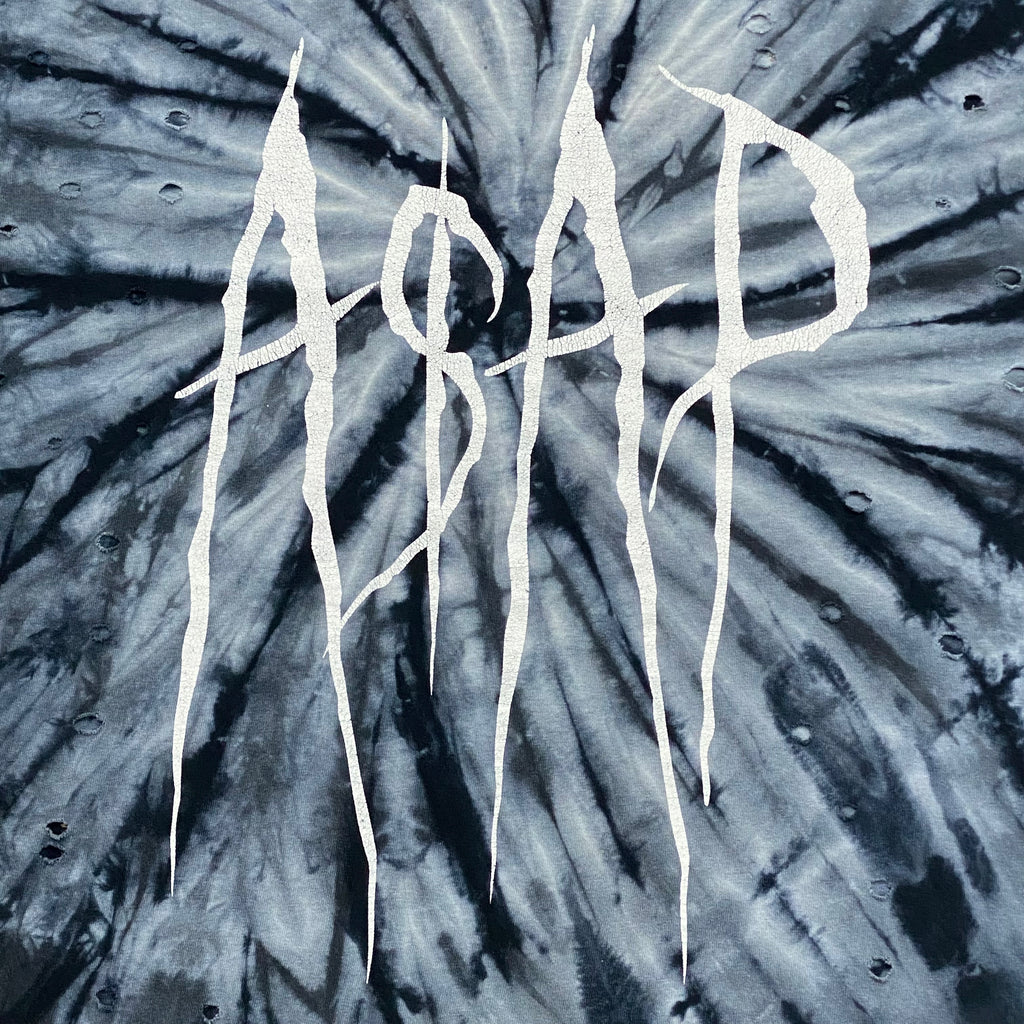 A$AP Rocky & Tyler 2015 Tour Distressed Tie-Dye T-Shirt Medium