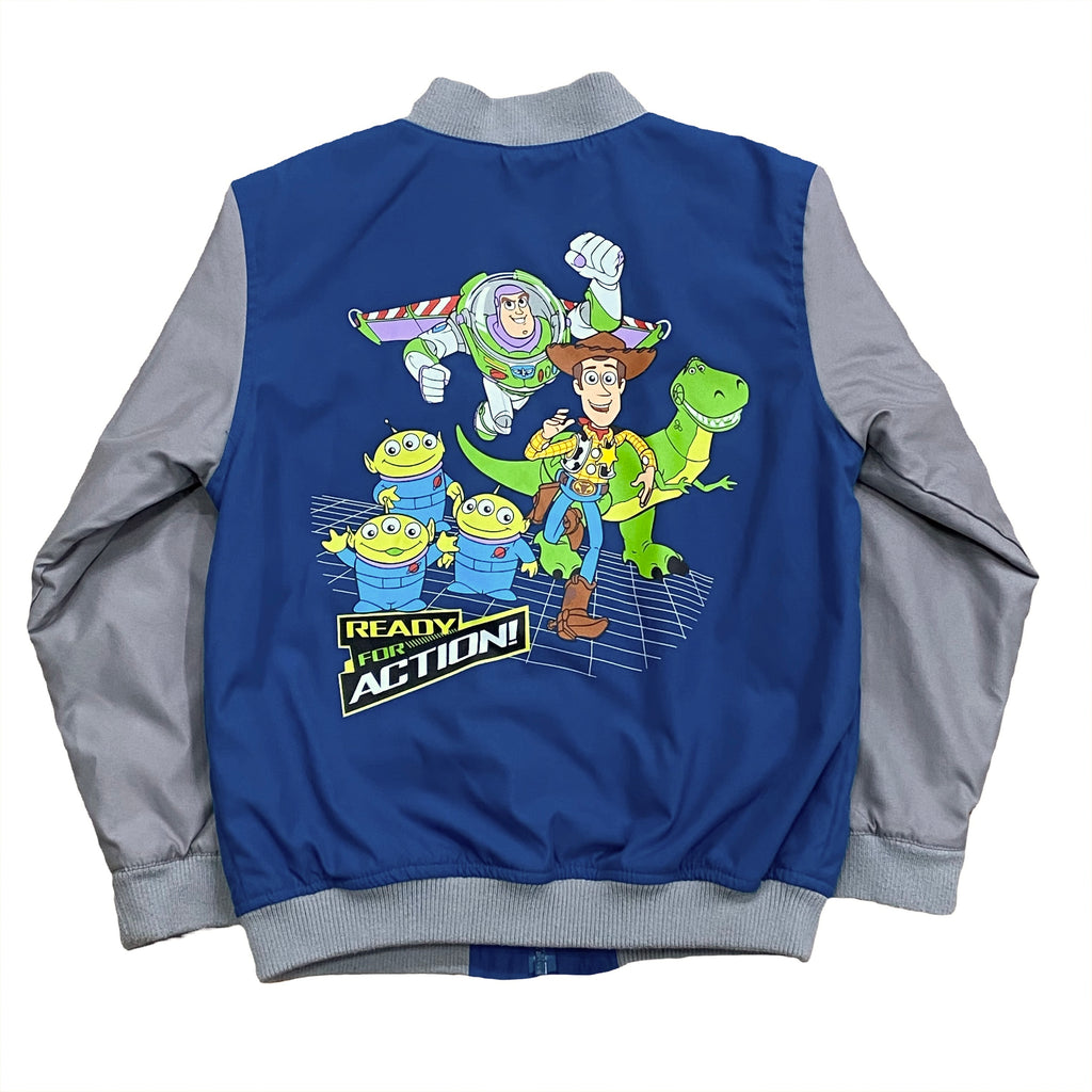 Disney Store Toy Story Ready For Action Varsity Jacket Boys Medium 7-8