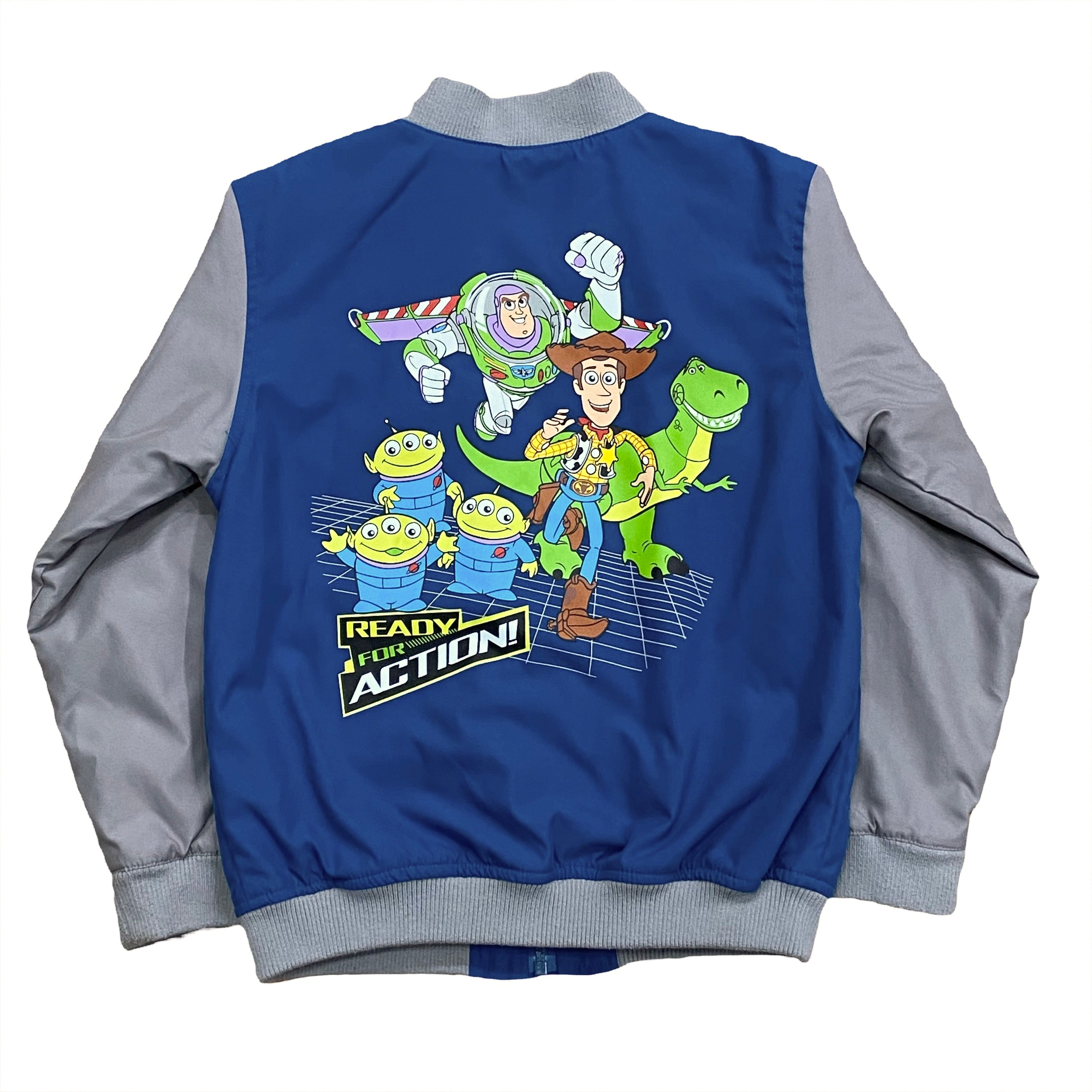 Disney Store Toy Story Ready For Action Varsity Jacket Boys Medium 7-8