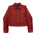 Vintage Karl Kani KK2 Rust Metallic Denim Jacket Women’s Large