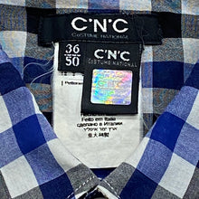 Load image into Gallery viewer, C’N’C Costume National Spider Checkered Graphic Long Sleeve Button Up Shirt 50
