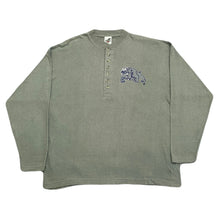Load image into Gallery viewer, Vintage Ravens Athletic NCAA Georgetown Hoyas Henley Shirt Men’s Large
