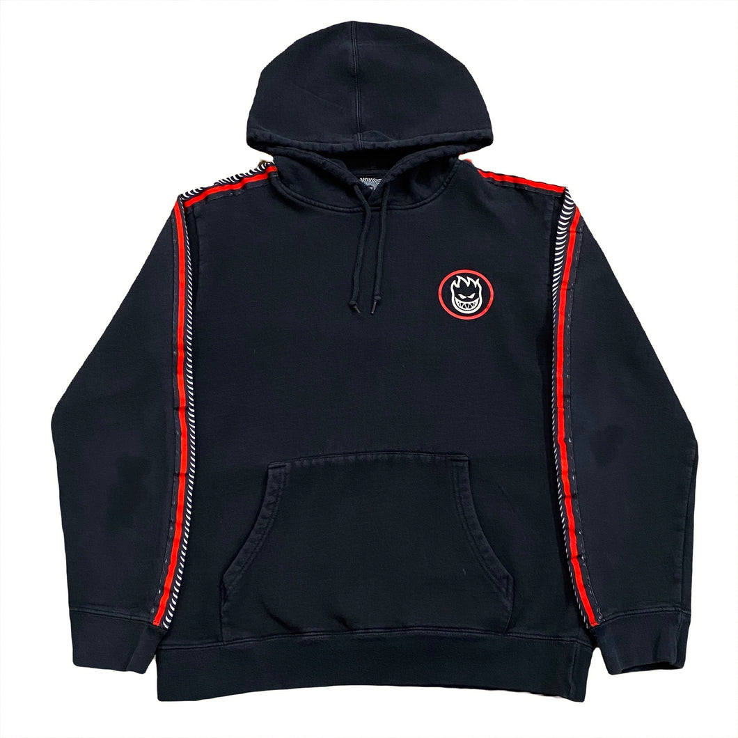 Spitfire Wheels The End Spiral Skater Skateboarding Hoodie Medium