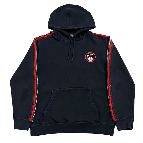 Spitfire Wheels The End Spiral Skater Skateboarding Hoodie Medium