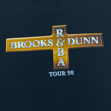 Load image into Gallery viewer, Vintage 1998 Brooks &amp; Dunn with Reba McEntire Tour T-Shirt XL
