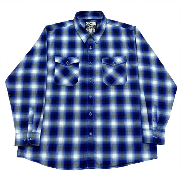 Dixxon Flannel Dogtown Plaid Long Sleeve Button Up Shirt 3XL