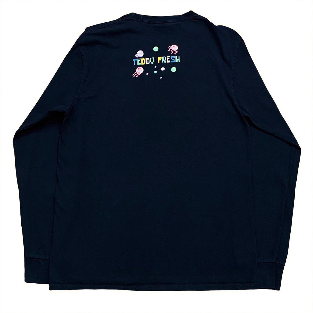 Teddy Fresh x Spongebob Collab Blowing Bubbles Long Sleeve Shirt Medium