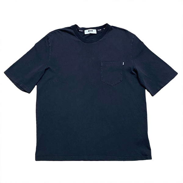 MSGM Back Logo Pocket T-Shirt XL