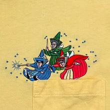 Load image into Gallery viewer, Vintage Disney Store Sleeping Beauty Fairy Godmothers Pocket T-Shirt Medium

