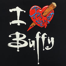 Load image into Gallery viewer, Buffy The Vampire Slayer 2014 I Love Heart Buffy T-Shirt Adult XL
