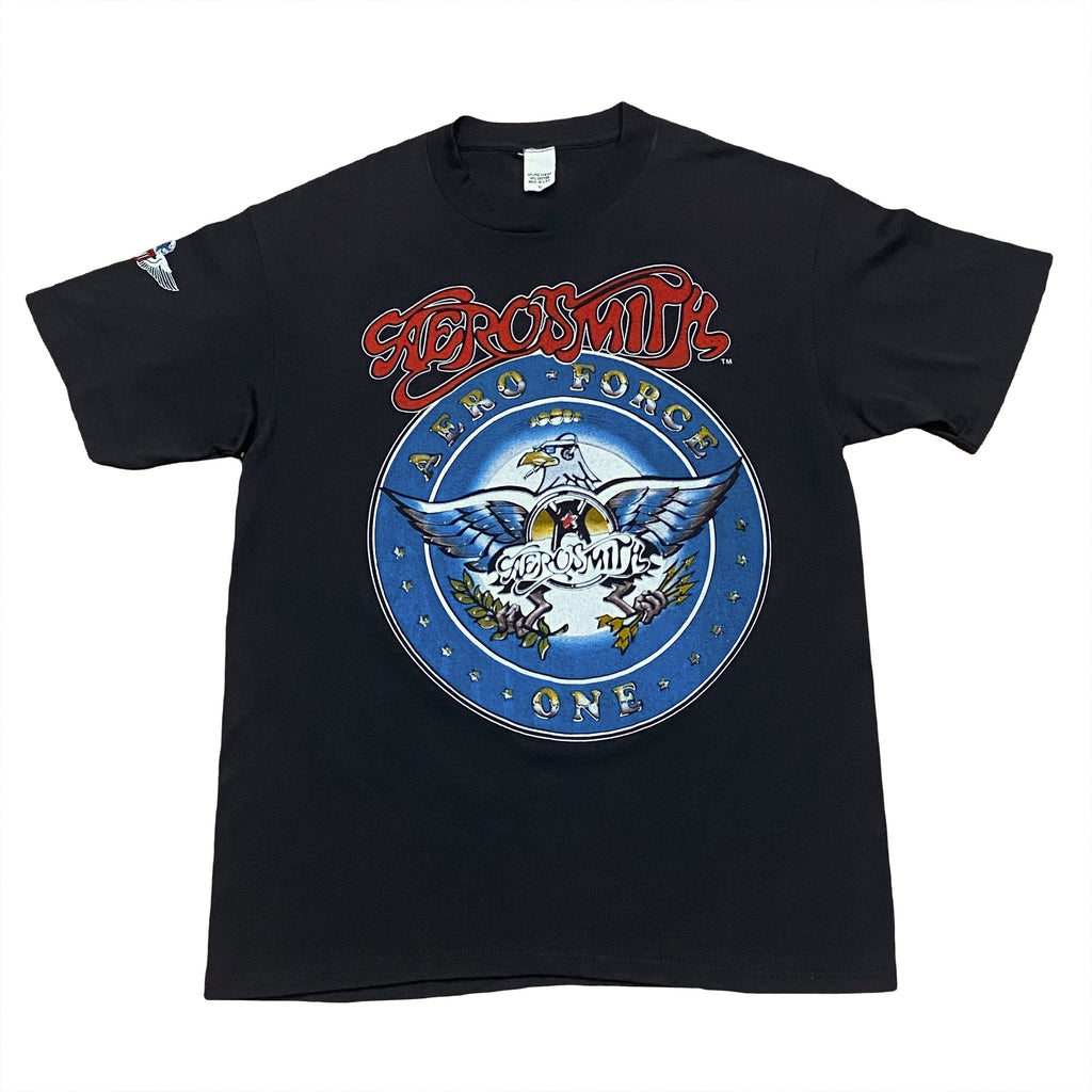 Vintage 87-88 Aerosmith Aero Force One Tour T-Shirt Men’s XL
