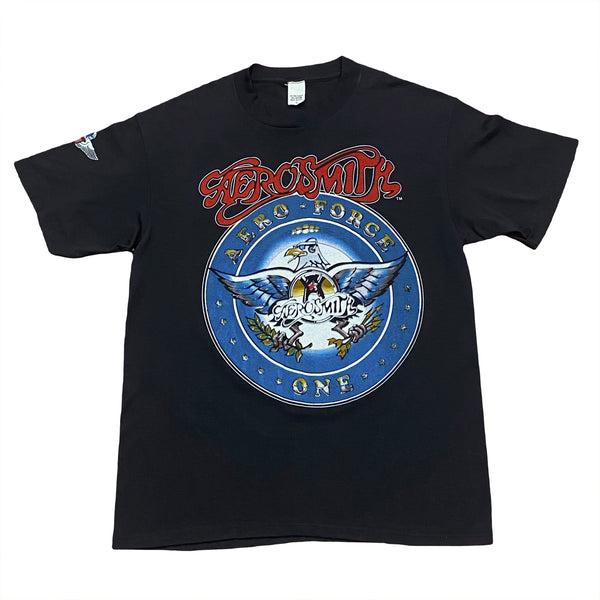 Vintage 87-88 Aerosmith Aero Force One Tour T-Shirt Men’s XL