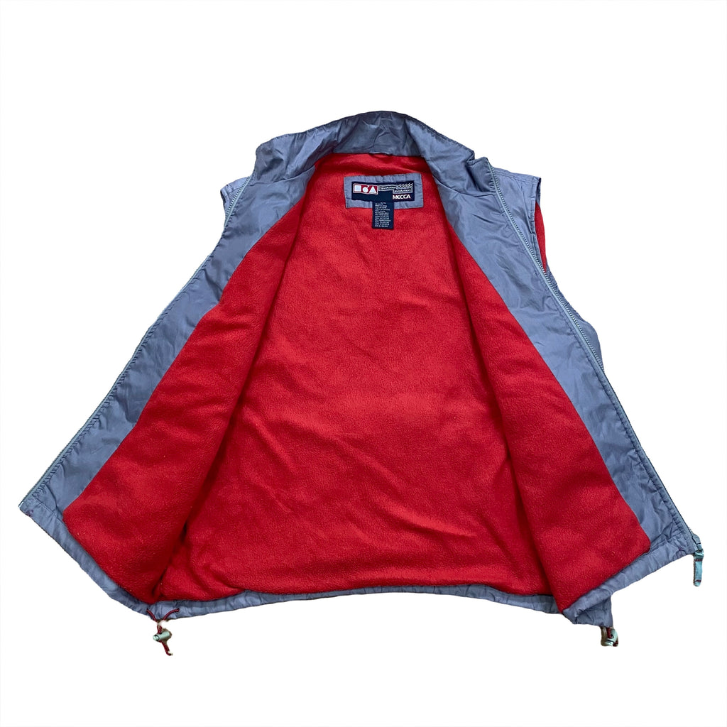 Vintage Mecca Revolution Evolution Nylon Fleece Lined Vest Men’s XL