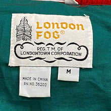 Load image into Gallery viewer, Vintage 80’s London Fog Colour Block Down Filled Jacket Medium
