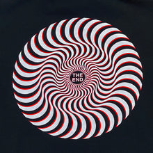 Load image into Gallery viewer, Spitfire Wheels The End Spiral Skater Skateboarding Hoodie Medium
