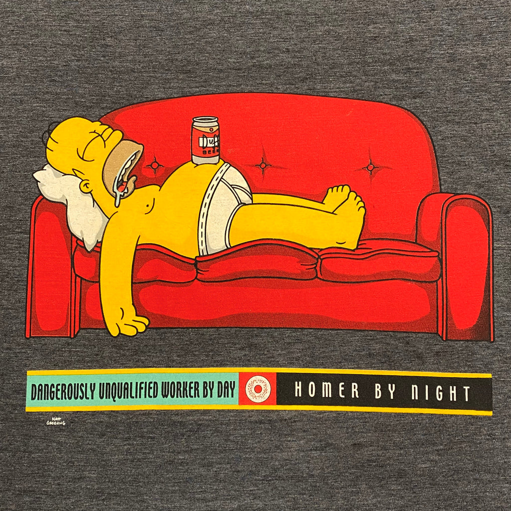 Vintage 1998 The Simpsons Homer Simpson T-Shirt Men's XL