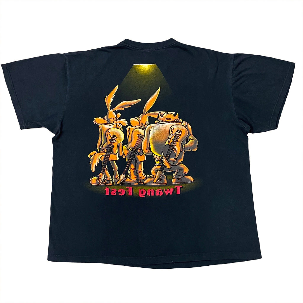 Vintage 1995 Looney Tunes Twang Fest Music Festival T-Shirt Men’s XL