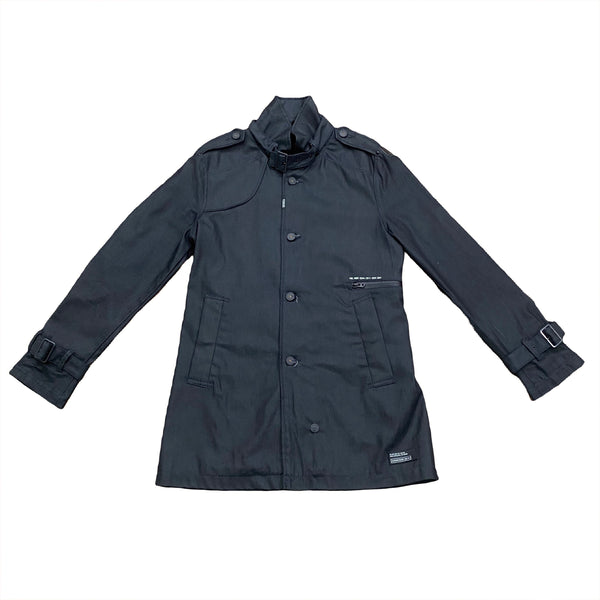G-Star Raw New Garber Denim Trench Coat Jacket Medium
