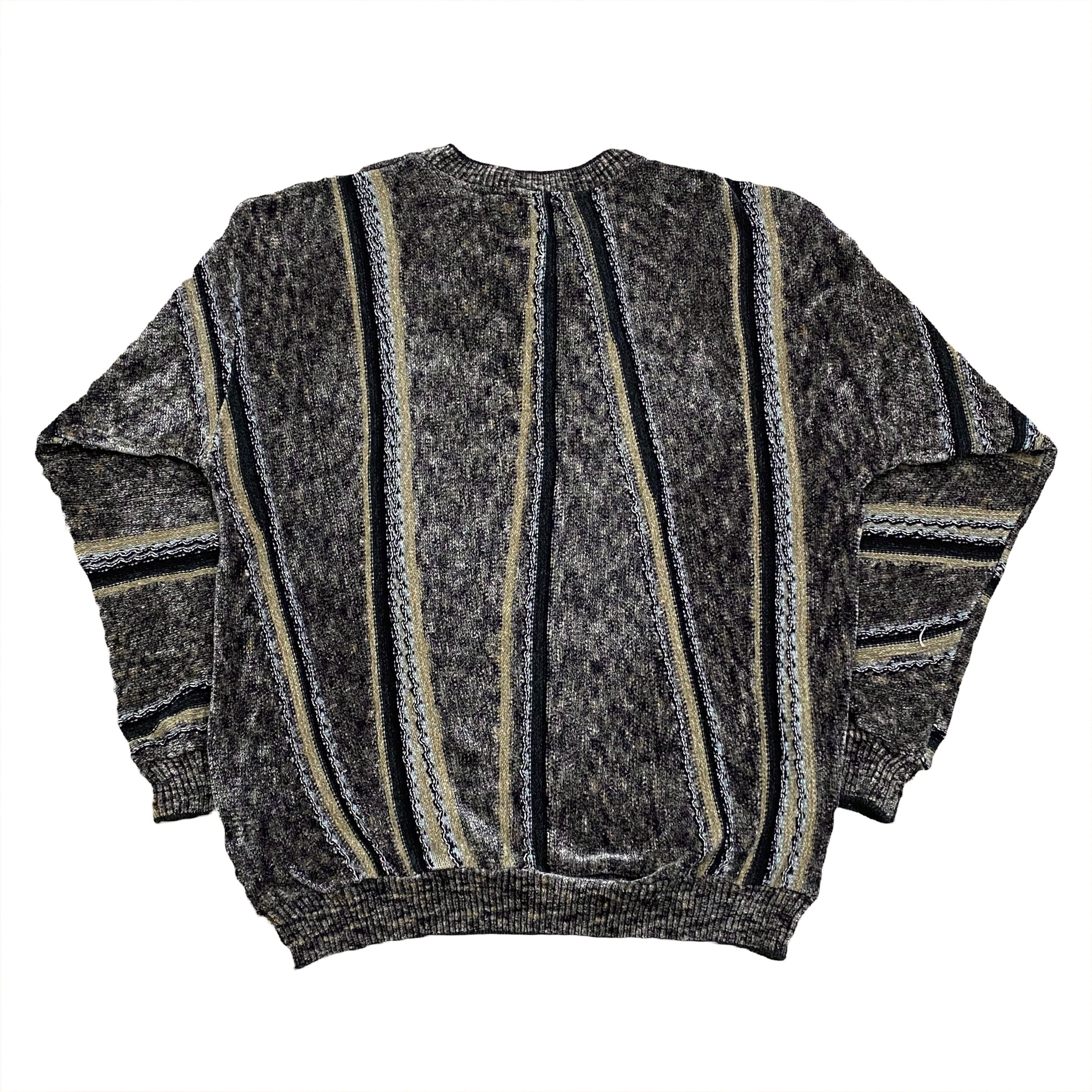 Vintage Tundra Canada Coogi Style Rayon Sweater Large