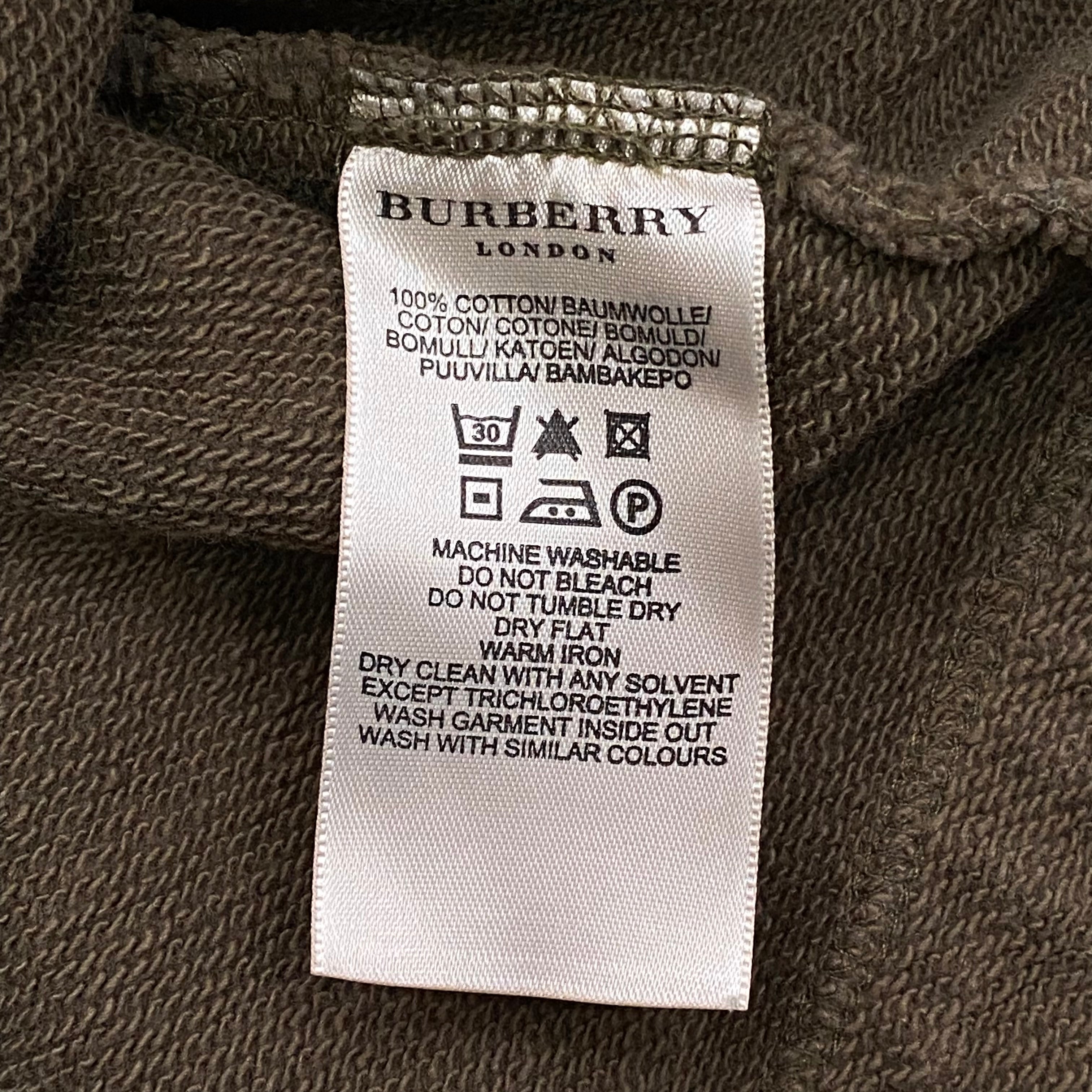 Burberry London Zip Track Jacket Men's Small