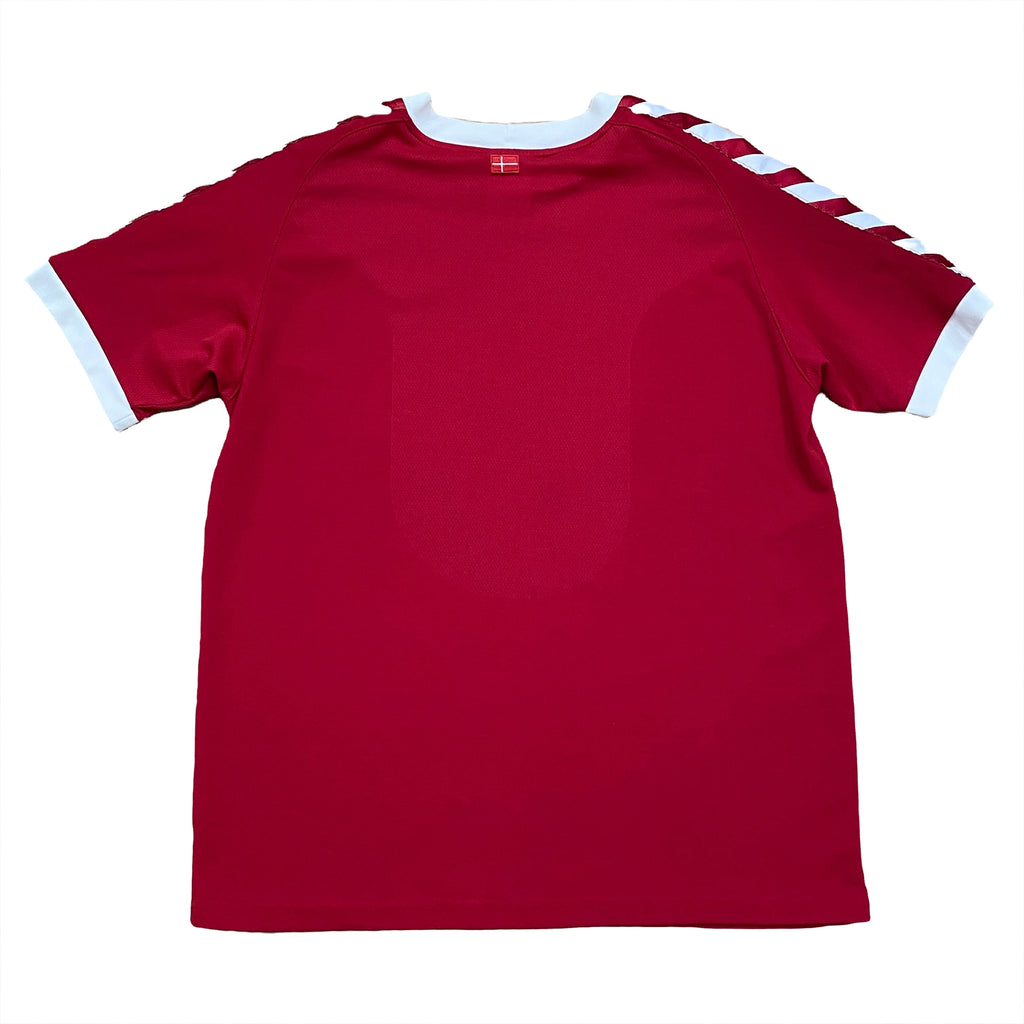 Vintage Hummel 2002 Denmark Soccer Football Jersey Men's Large
