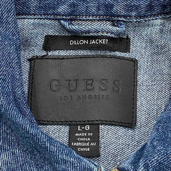 Guess Dillon Denim Jean Jacket Large