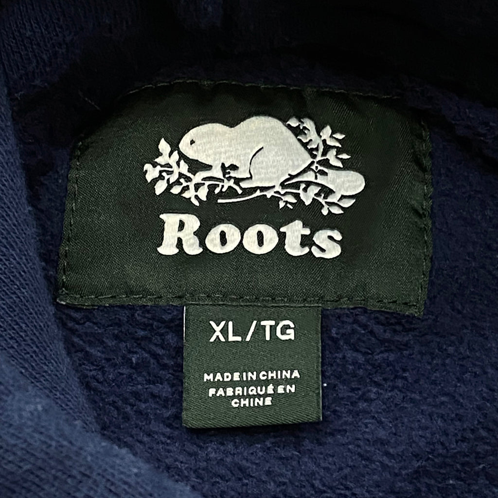 Roots Outdoor Athletics Embroidered Spell Out Hoodie XL