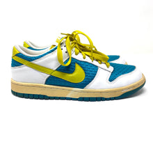 Load image into Gallery viewer, Vintage Nike Dunk Low Bright Citron Teal 309324-171 Sneakers Women’s 8.5 US
